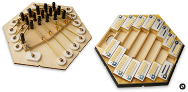 Inside view of the action and reedpan