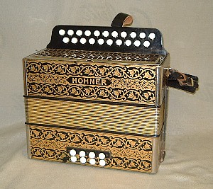 Hohner 2815 Pokerwork Button Accordion