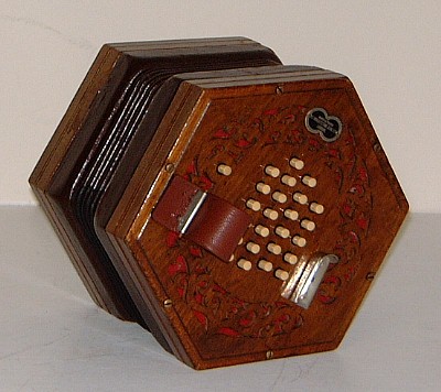 Wheatstone treble concertina