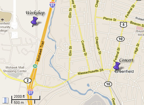 Greenfield map