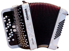 Hohner chromatic accordion