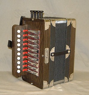 Hohner Cajun accordion